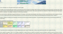 Desktop Screenshot of biblequery.com